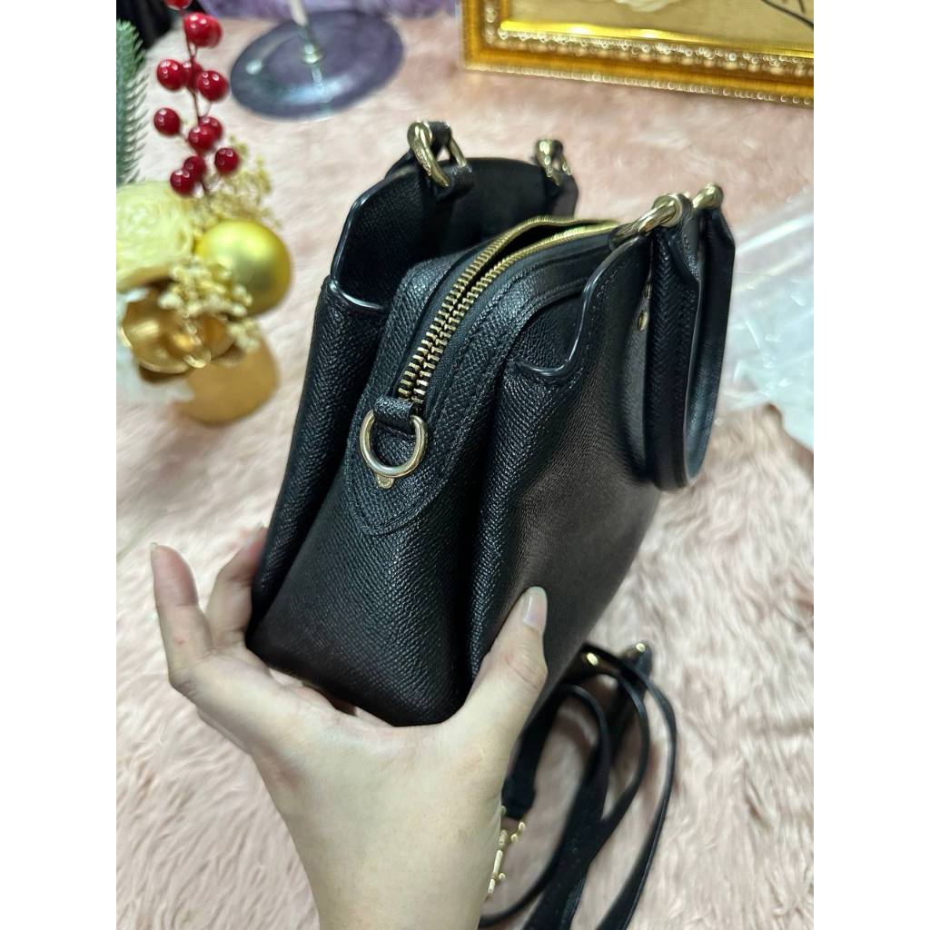 ORIG Preloved CCH Mini Lillie Carryall Black Satchel Bag
