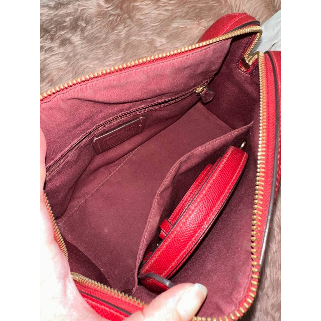 ORIG Preloved CCH Rowan Satchel Bag Cherry Red