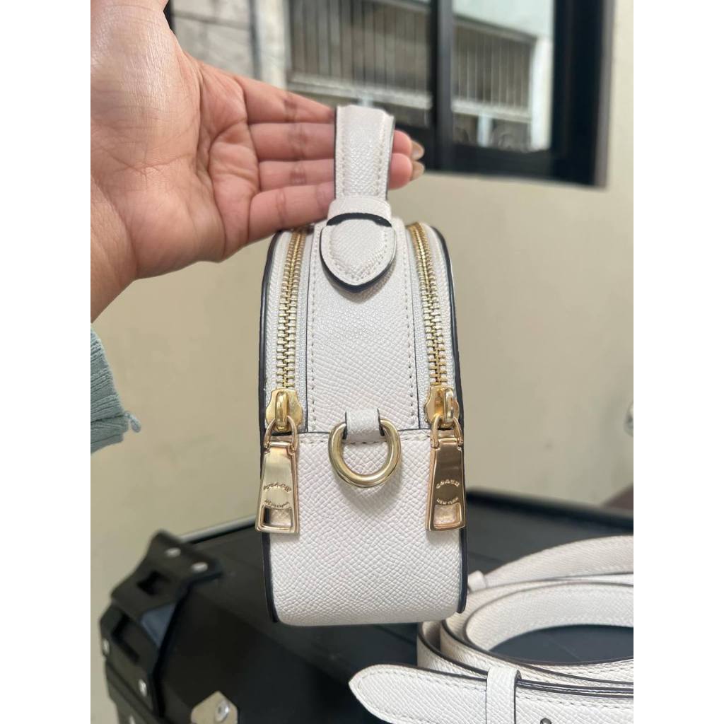 ORIG Preloved CCH RARE Serena Satchel White Chalk Bag