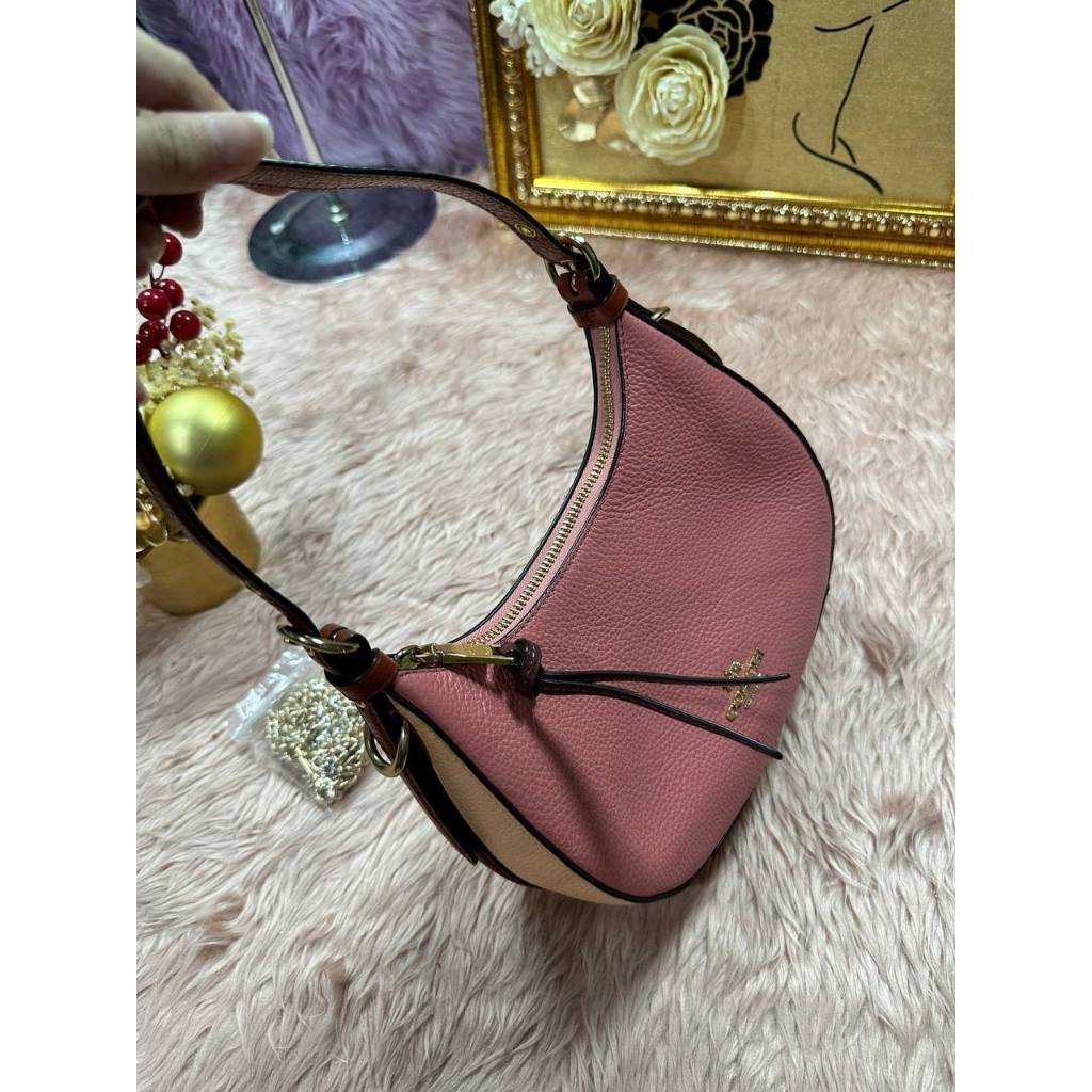 ORIG Preloved CCH Kleo Hobo Shoulder Peach Bag