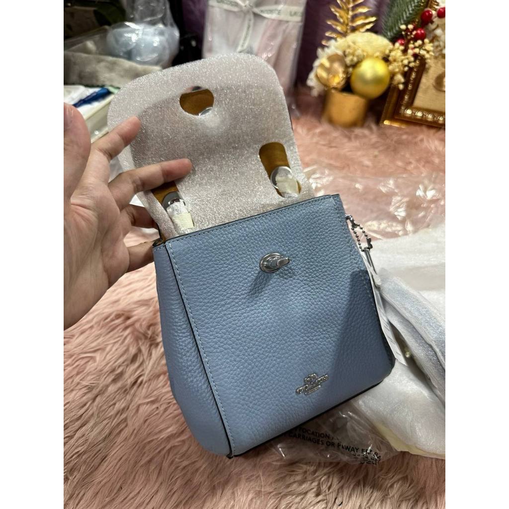 ORIG & IMPORTED CCH Convertible Mini Backpack Blue Small Bag