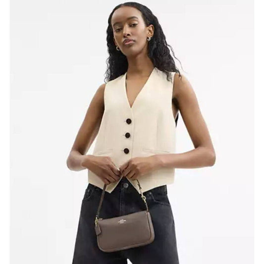 ORIG & IMPORTED CCH Nolita 19 Small Brown Dark Stone Bag
