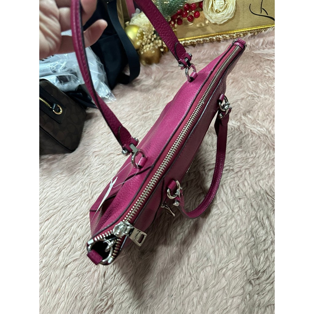 ORIG & IMPORTED CCH Prairie Satchel Bag in Fuschia Pink