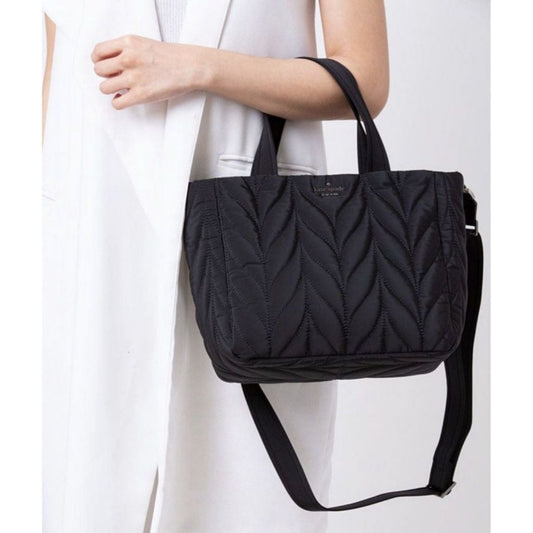 ORIG Preloved KS Ellie Small Tote Nylon Black Bag