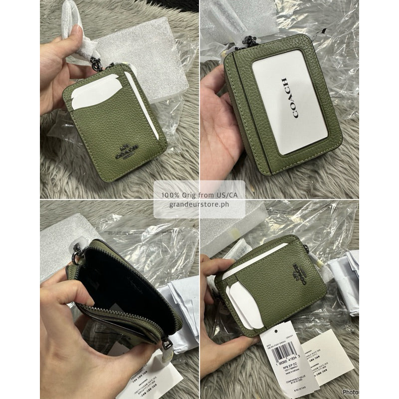 ORIG/IMPORTED ❤️ CCH ZIP CARD CASE WALLET COIN PURSE