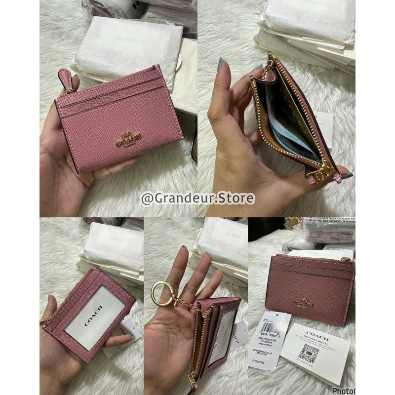 ORIG & IMPORTED Co@ch MINI SKINNY ID CASE CARD HOLDER SMALL WALLET - ORIG, US IMPORTED