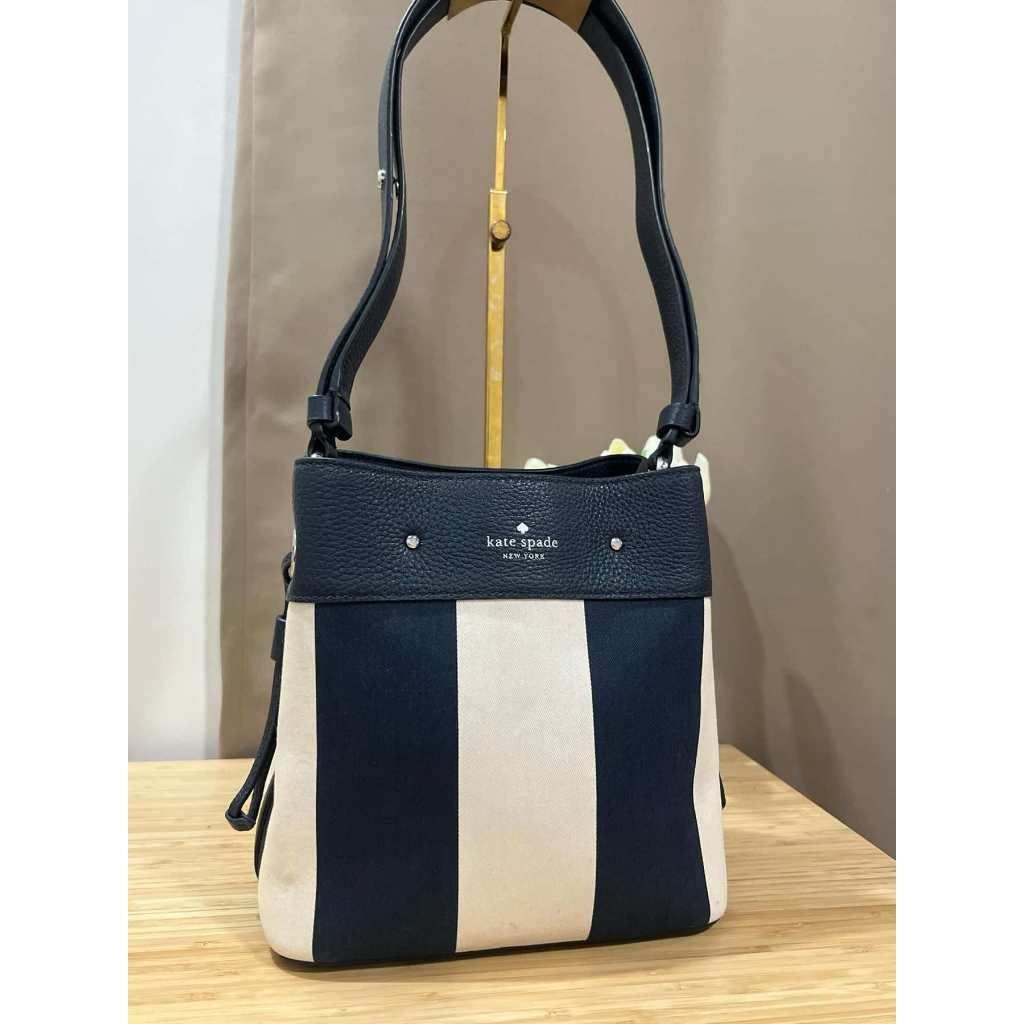 ORIG PRELOVED  KS Marti Small Bucket Bag Jacquard Blue