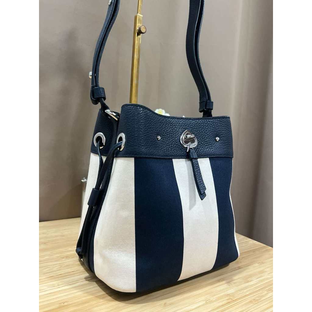 ORIG PRELOVED  KS Marti Small Bucket Bag Jacquard Blue
