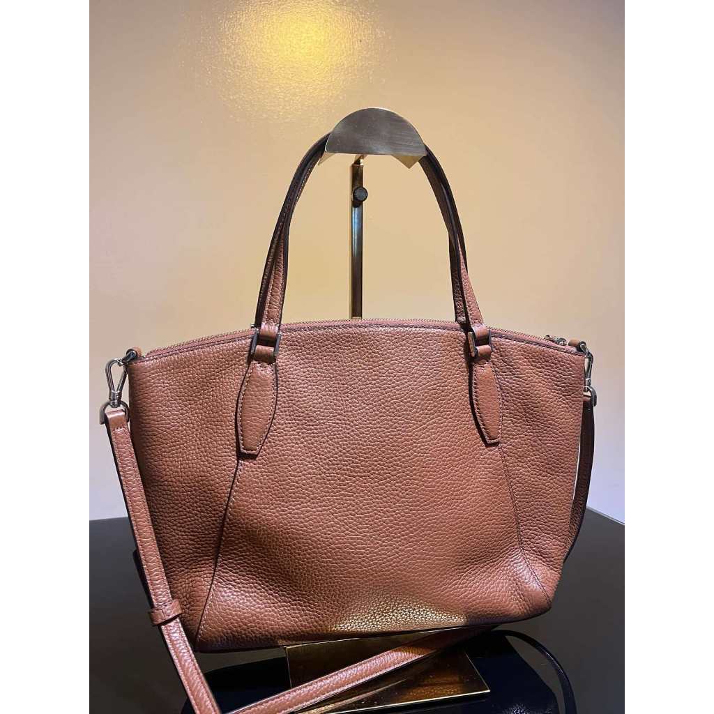 ORIG PRELOVED  KS Monica Satchel Small Brown Bag