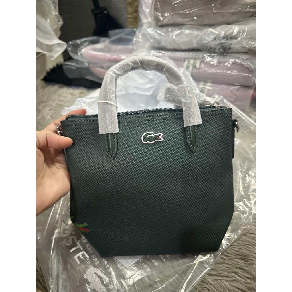 ORIG & IMPORTED LCT Holiday Mini Tote Bag Green