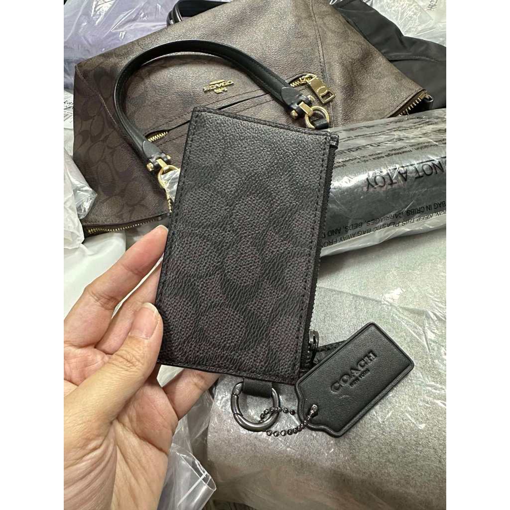 ORIG & IMPORTED CCH Detachable Black Wallet Keychain Charm