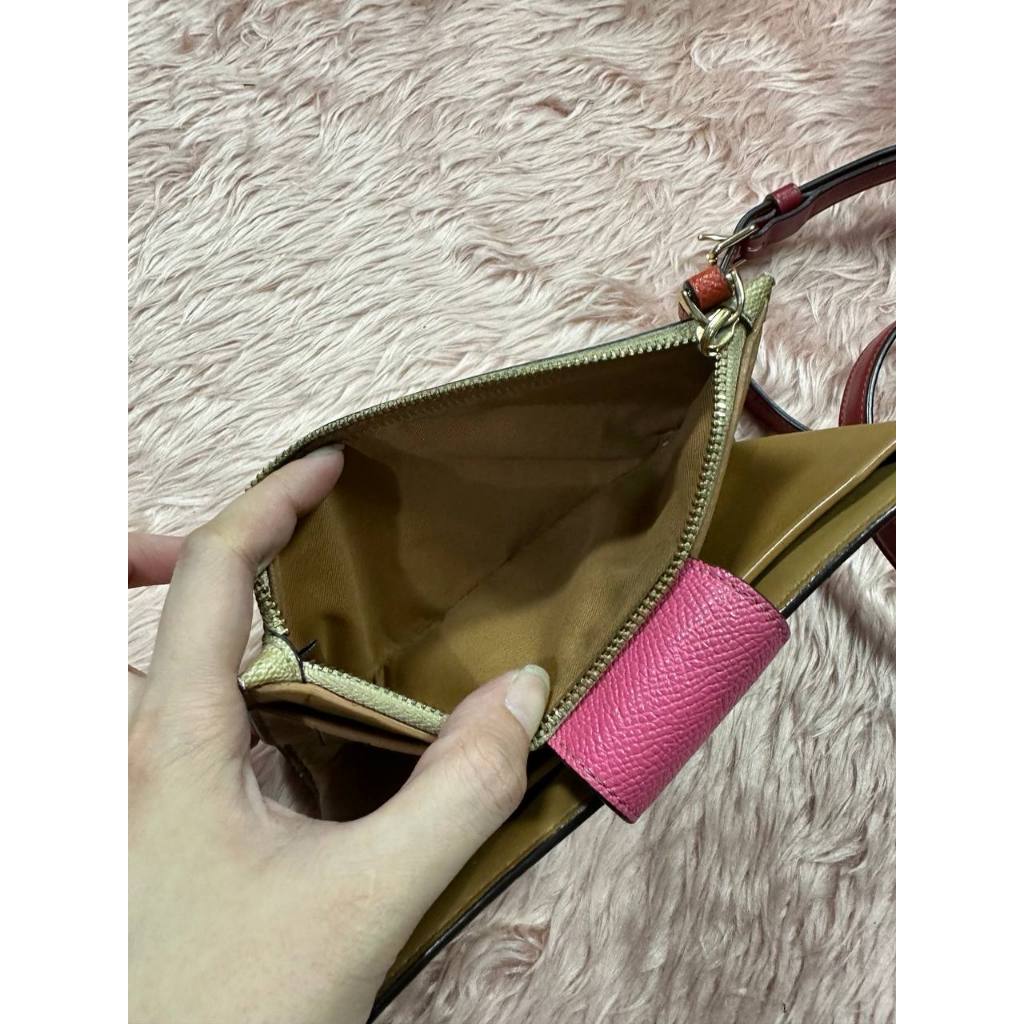 ORIG & IMPORTED Preloved CCH Phone Tech Wallet Khaki Pink