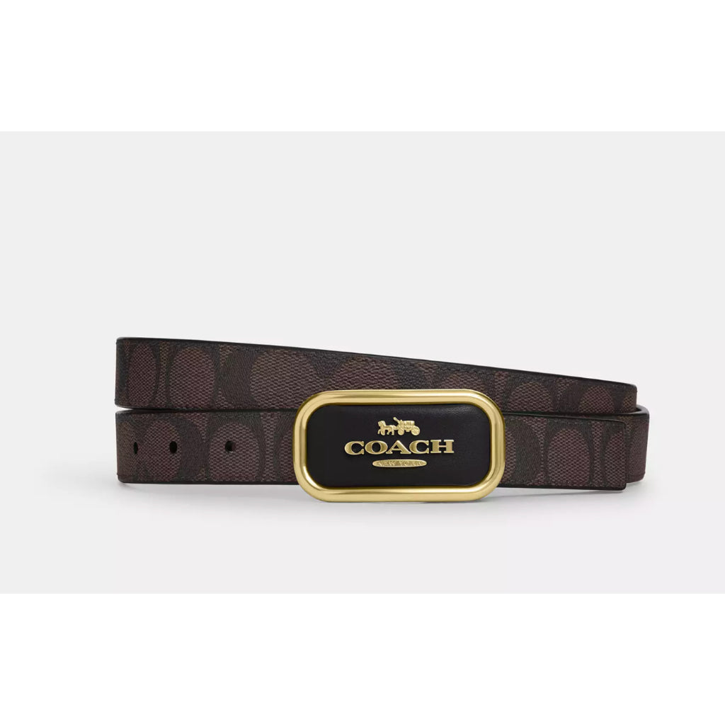 ORIG & IMPORTED CCH Reversible Morgan Rectangle Buckle Women's Belt Cut to Size