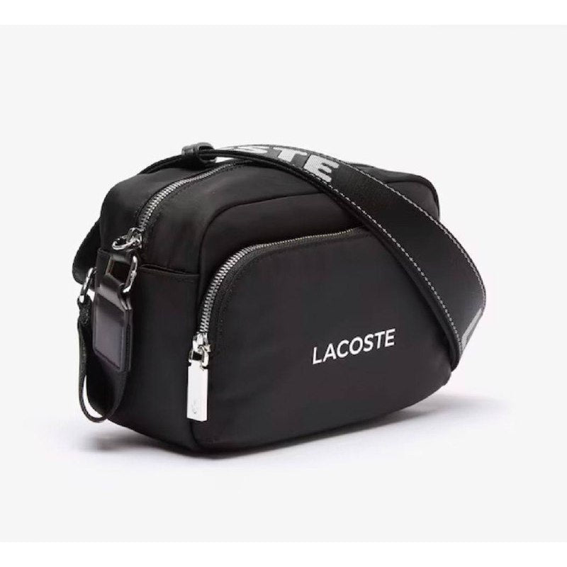 ORIG & IMPORTED LCT Unisex Nylon Camera Crossbody black bag