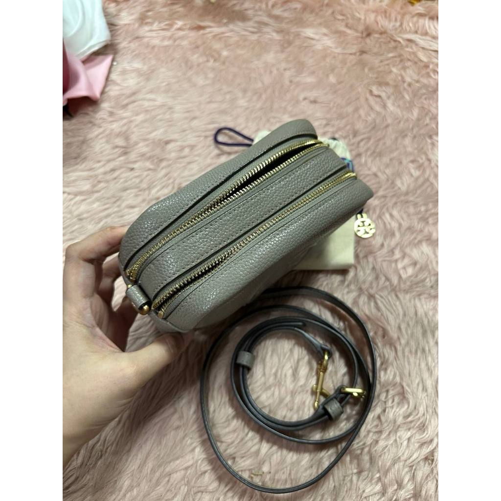 ORIG Preloved TB Perry Bombe Mini Bag Gray