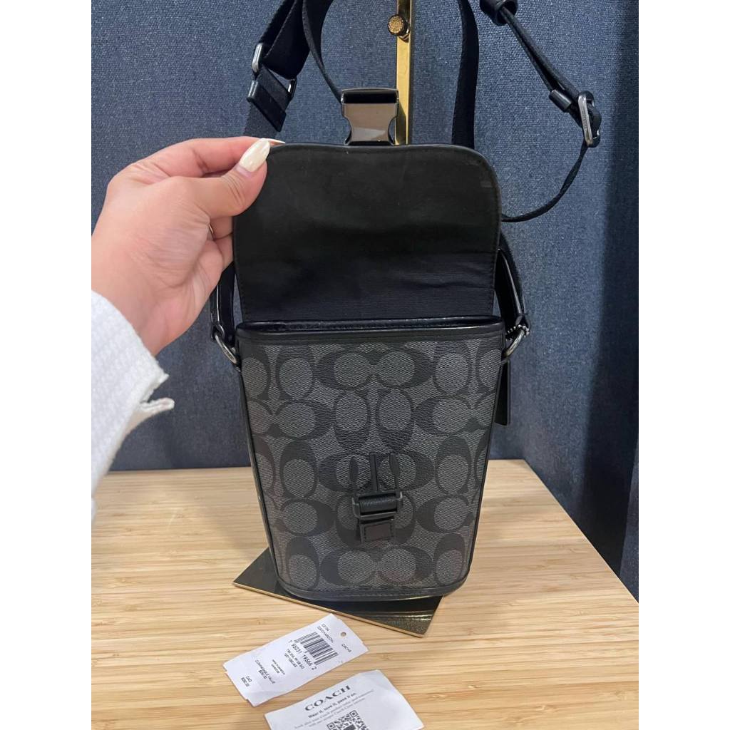 ORIG Preloved CCH Track Small Flap Crossbody Men Phone Bag