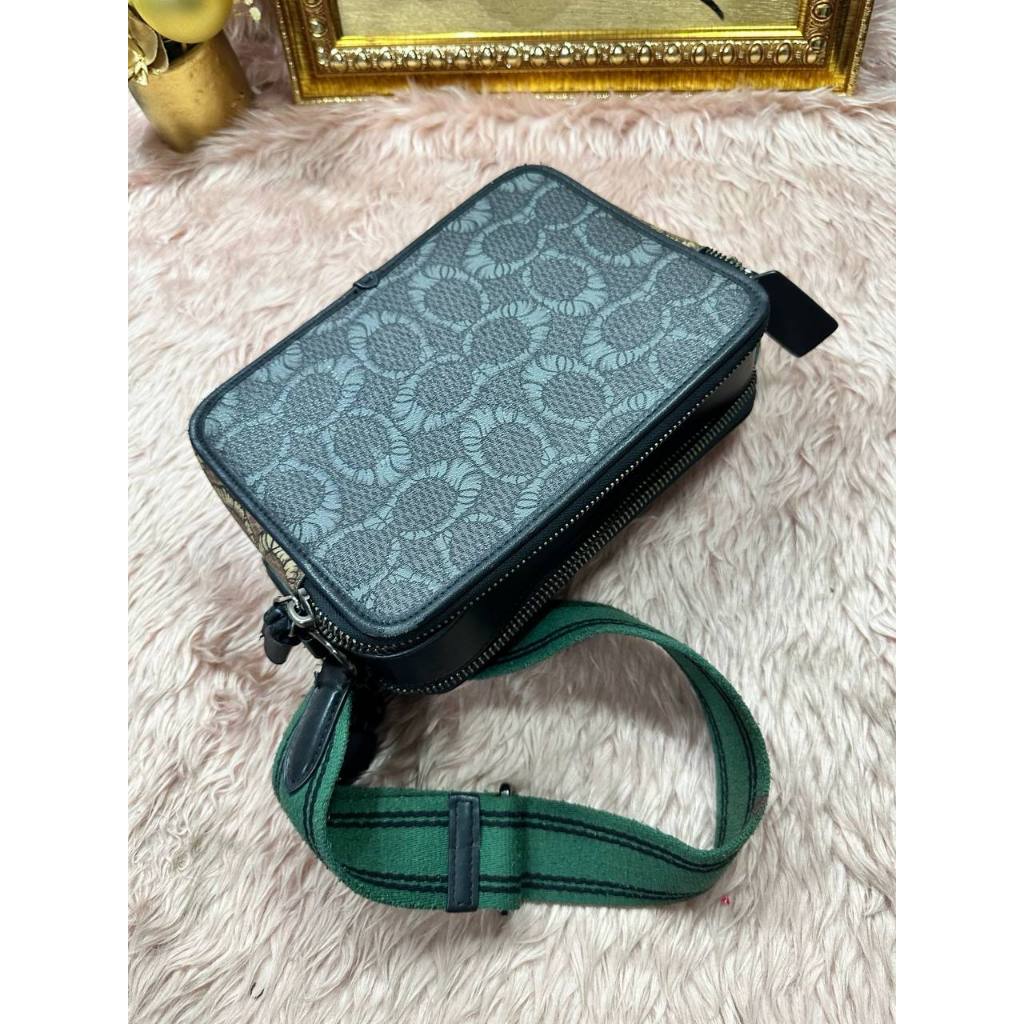 ORIG Preloved CCH X Michael B. Jordan Charter Crossbody Men Bag 24 Black