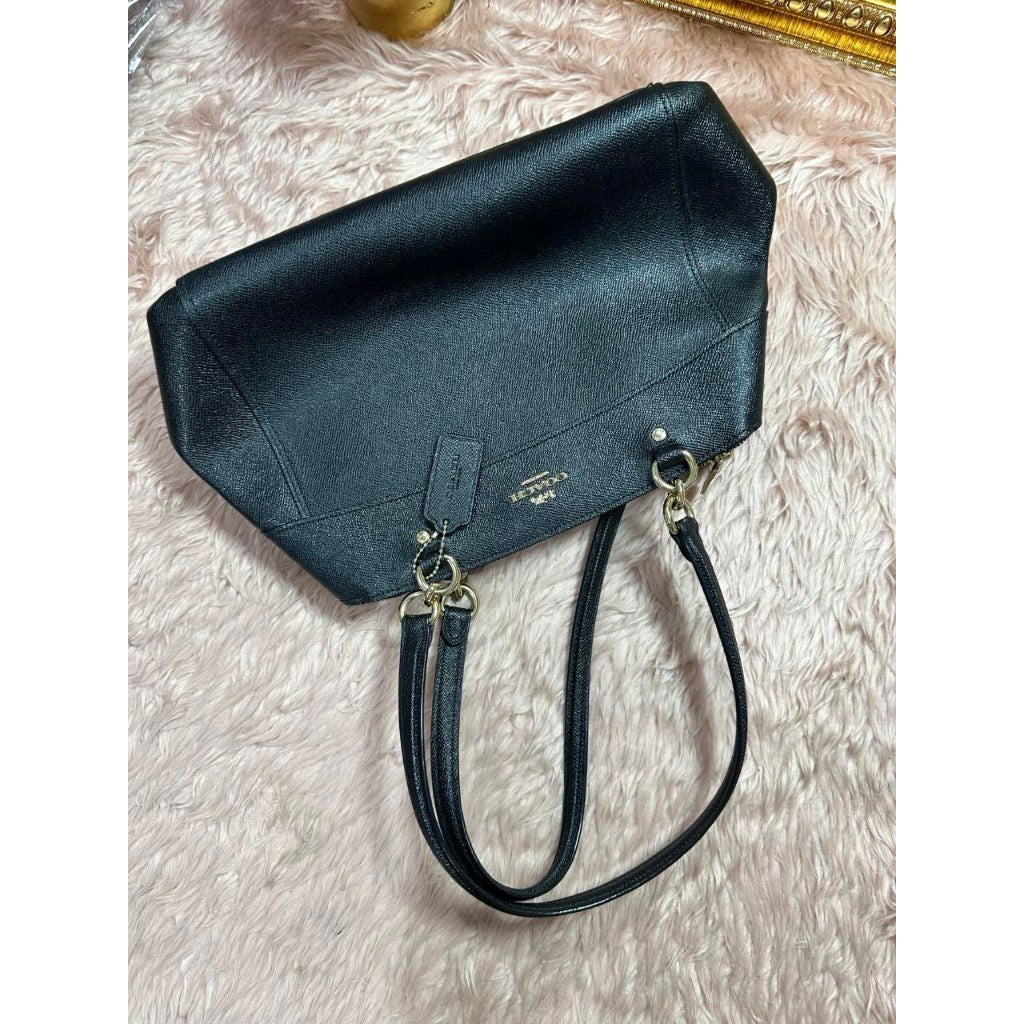 ORIG Preloved CCH Crossgrain Large Brooke Carryall Black Bag