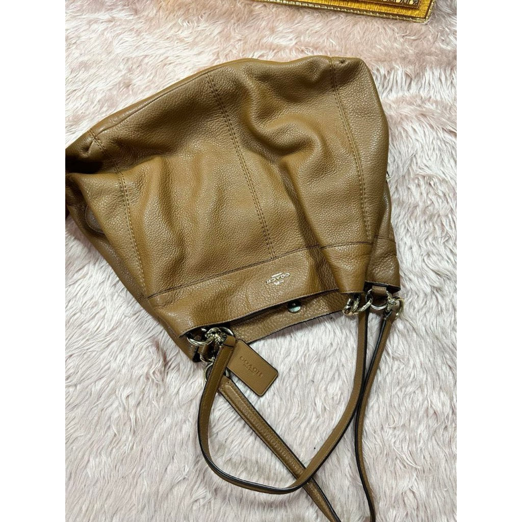ORIG Preloved CCH Lexy Large Hobo Shoulder Bag Brown