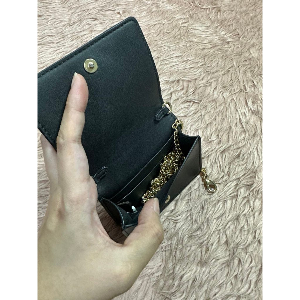ORIG & IMPORTED CCH MWOC Mini Wallet On A Chain Small Wallet Brown