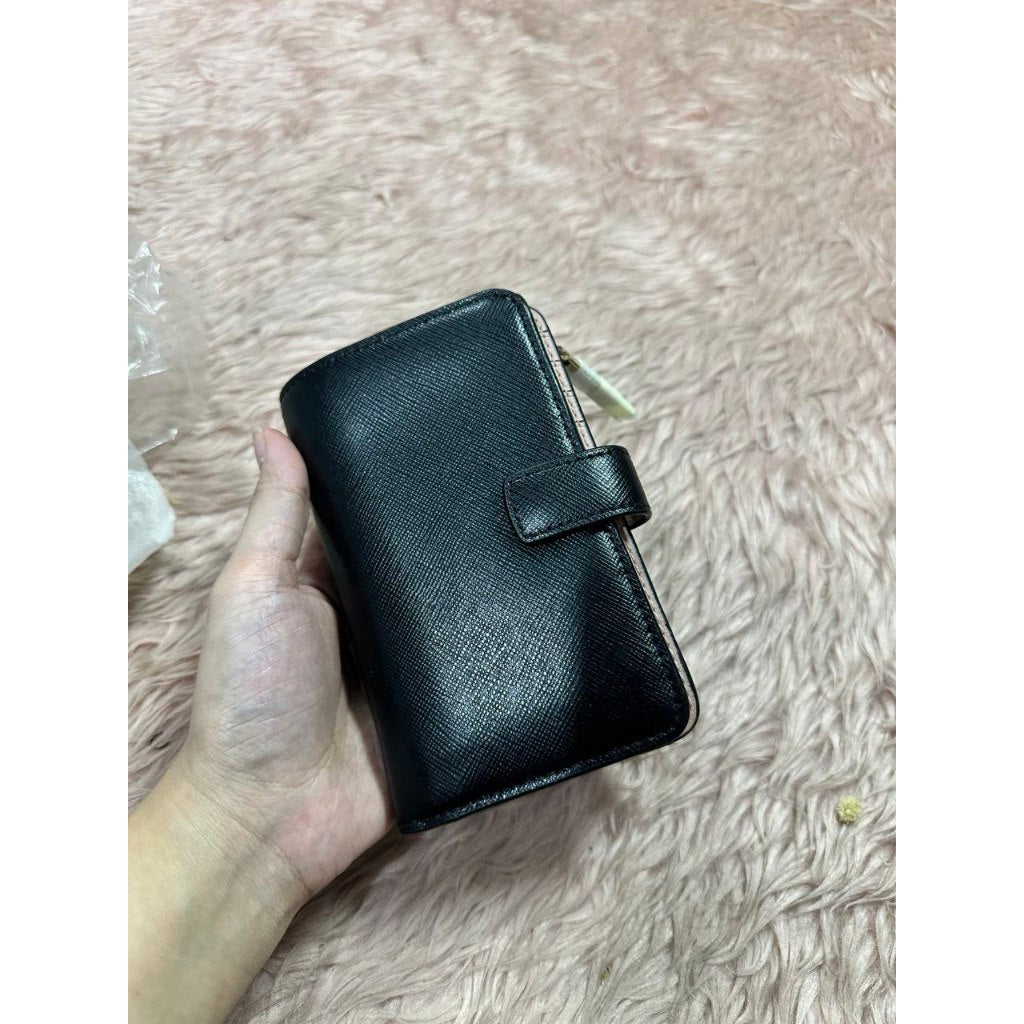 ORIG & IMPORTED KS Spencer Compact Medium Wallet Black