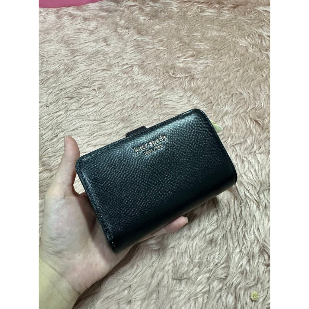 ORIG & IMPORTED KS Spencer Compact Medium Wallet Black