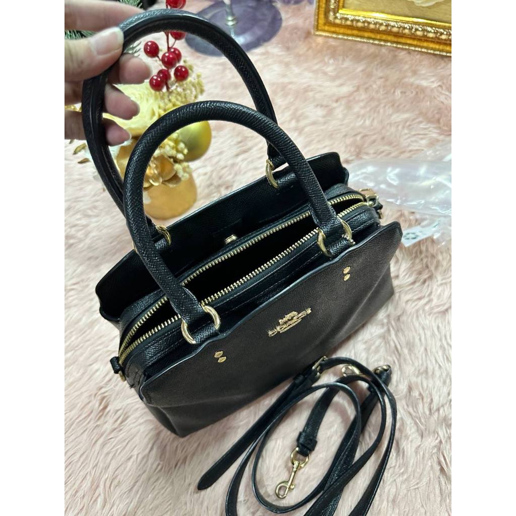 ORIG Preloved CCH Mini Lillie Carryall Black Satchel Bag