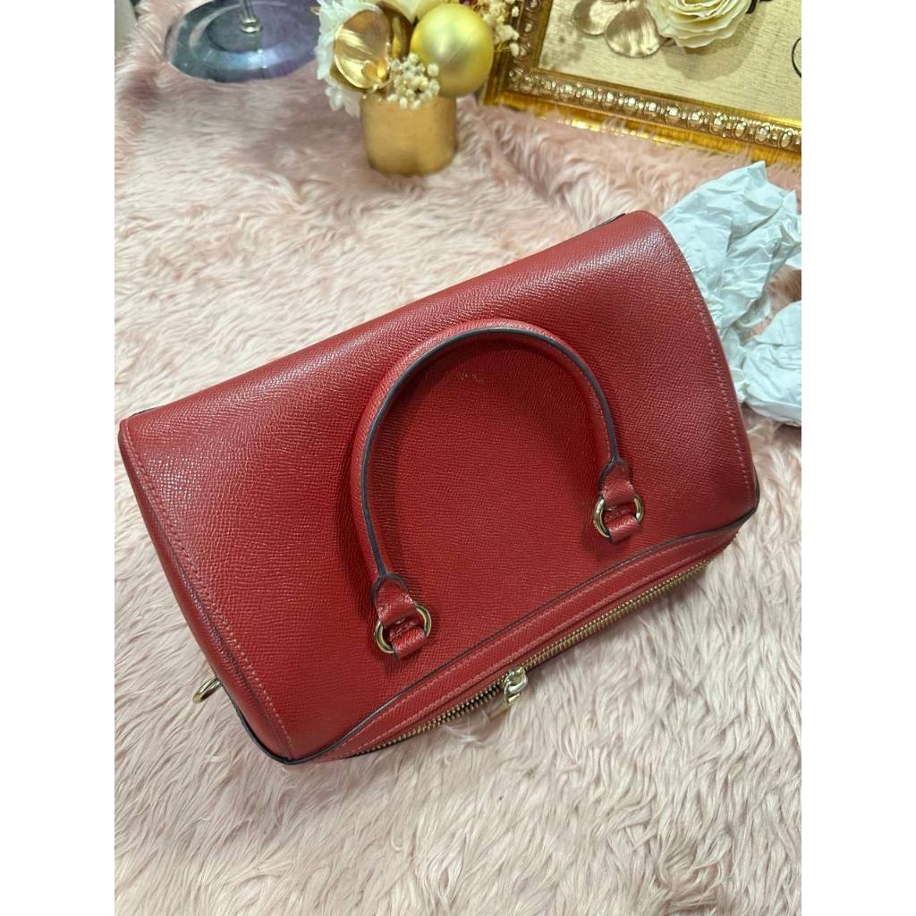 ORIG Preloved CCH Rowan Satchel Bag Cherry Red