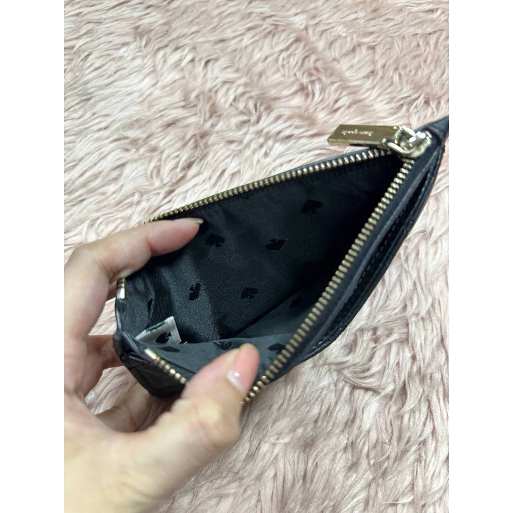 ORIG & IMPORTED Preloved KS Natalia Large Slim Card Holder Wallet Black