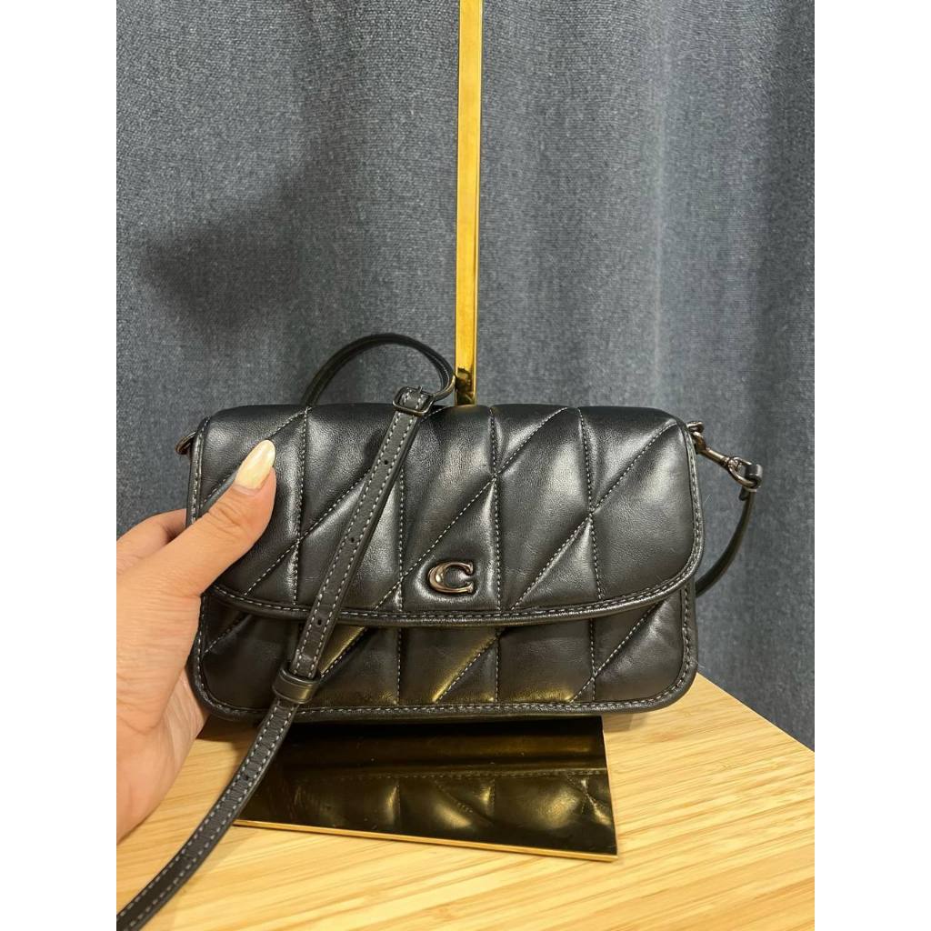 ORIG Preloved CCH Retail Hayden Crossbody With Quilting Black Bag