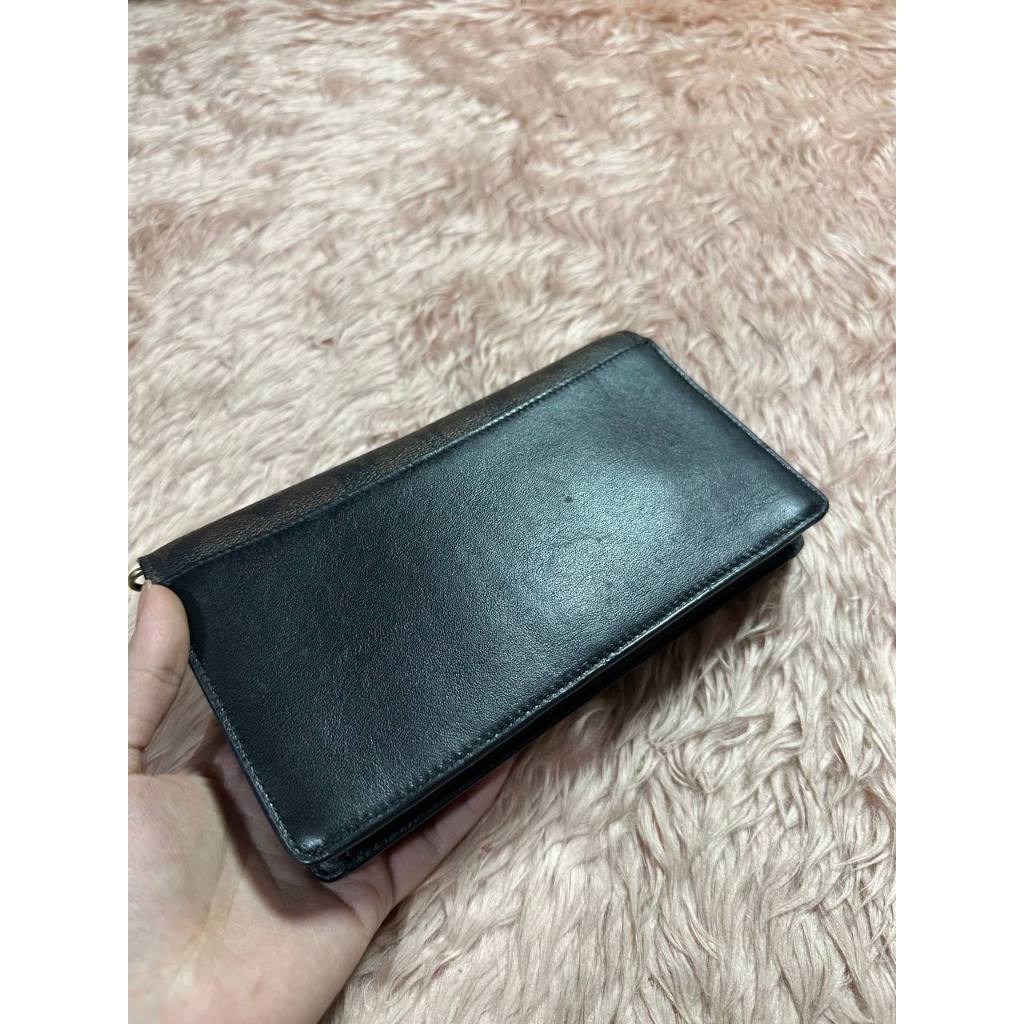 ORIG Preloved CCH Anna Foldover Crossbody Clutch Small Bag Signature Brown Black