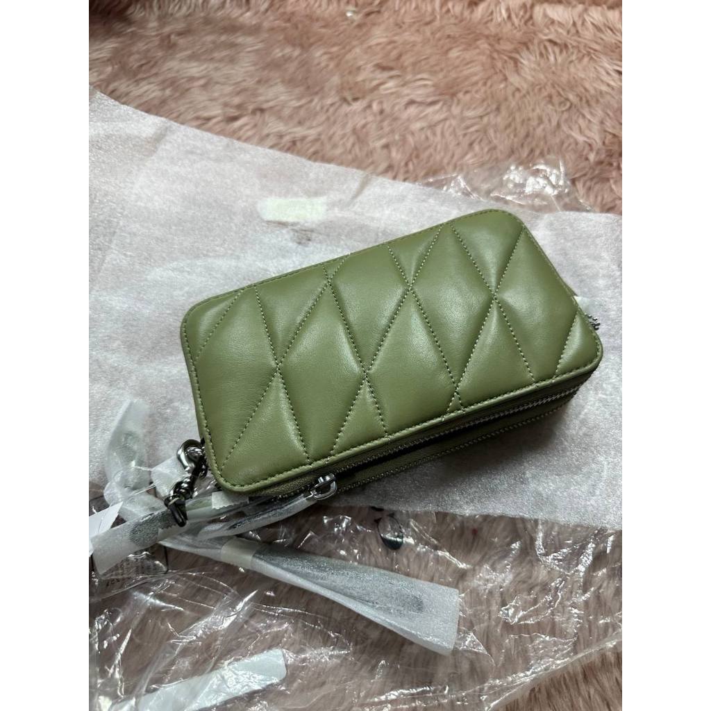ORIG & IMPORTED CCH Retail Kira Crossbody With Pillow Quilting Small Sage Green Bag