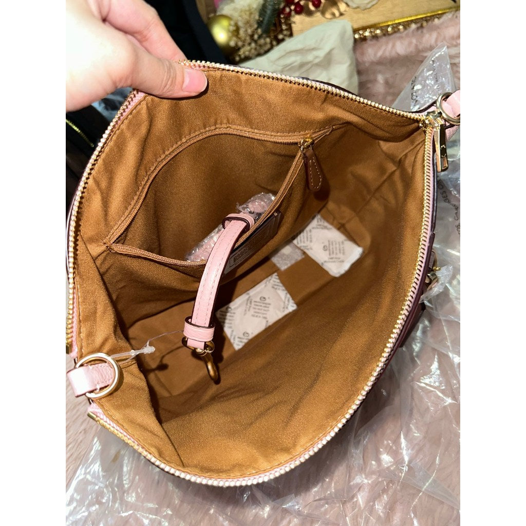ORIG & IMPORTED CCH Prairie Satchel Bag in Light Pink