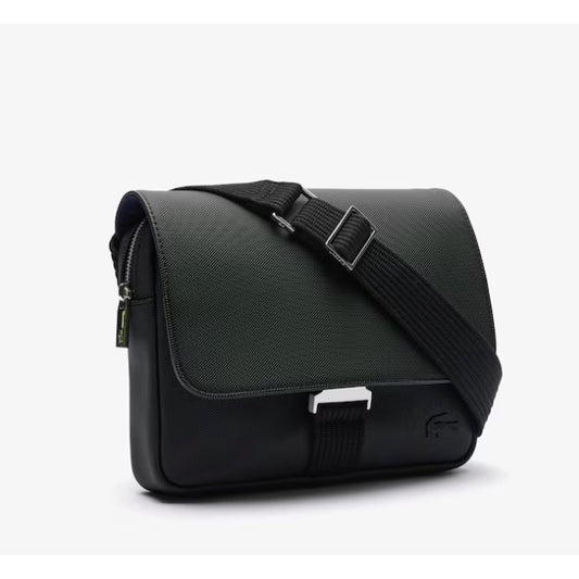 ORIG & IMPORTED LCT Men's Medium Messenger Crossbody Bag Black