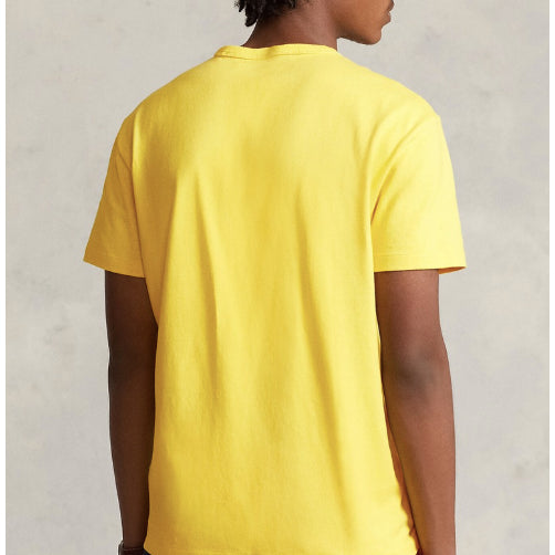 ORIG & IMPORTED Ralph RL Classic Fit Heavyweight Jersey Men Shirt in Canary Yellow