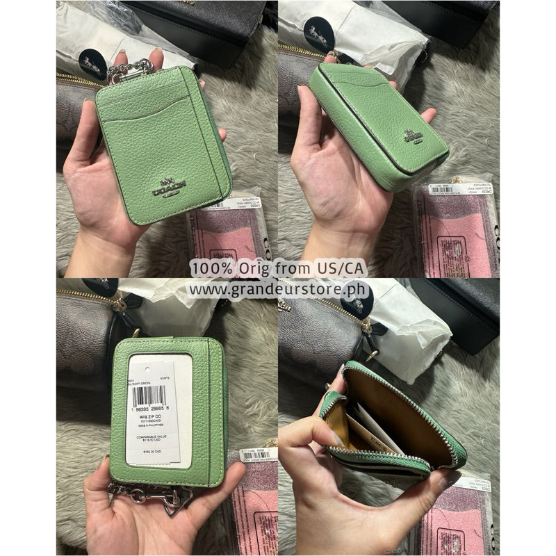 ORIG/IMPORTED ❤️ CCH ZIP CARD CASE WALLET COIN PURSE