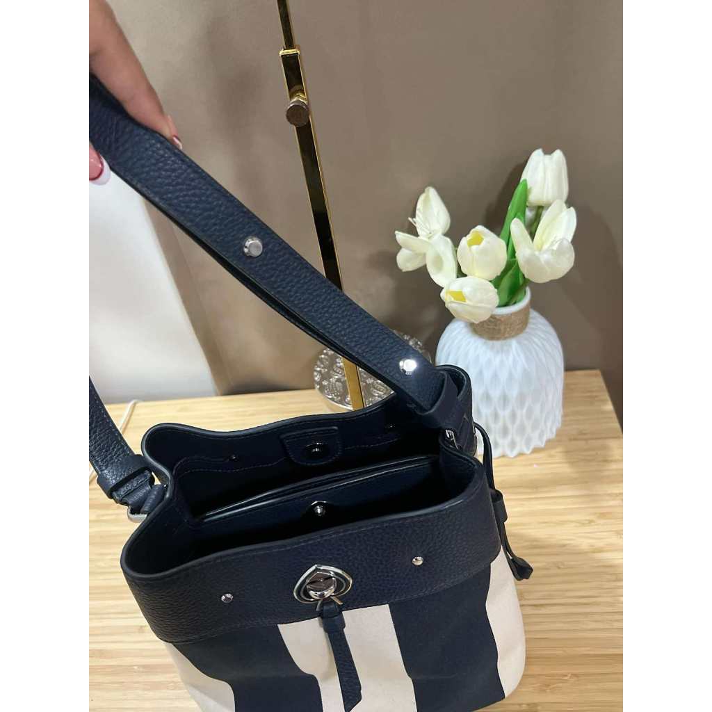 ORIG PRELOVED  KS Marti Small Bucket Bag Jacquard Blue