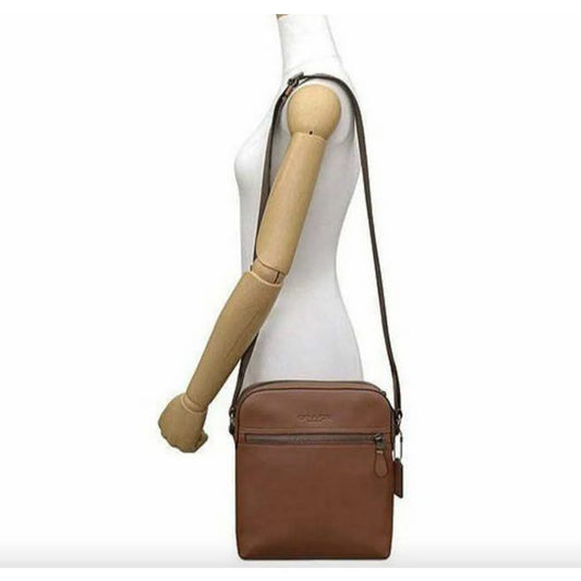 ORIG Preloved CCH Houston Flight Men's Bag Brown