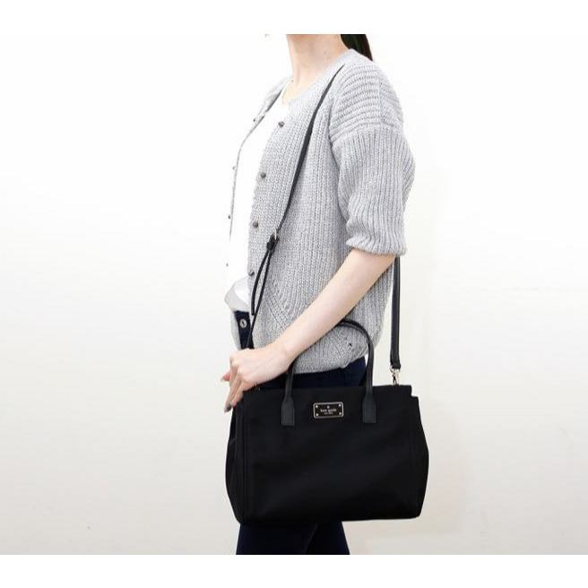 ORIG Preloved KS Blake Avenue Small Loden Nylon Black Bag