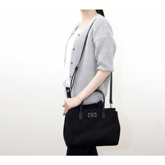 ORIG Preloved KS Blake Avenue Small Loden Nylon Black Bag
