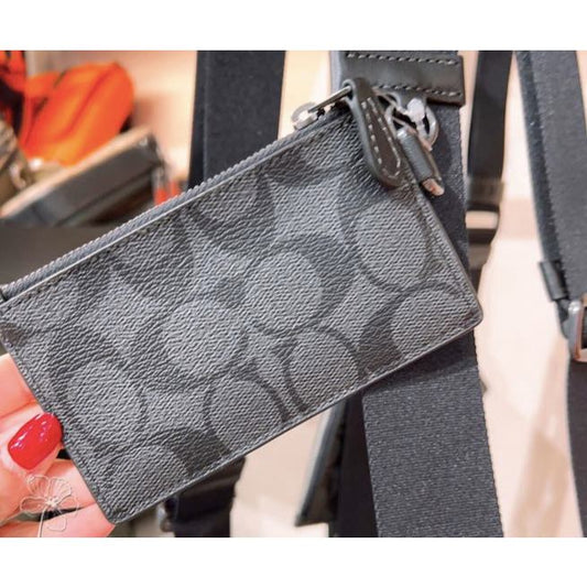 ORIG & IMPORTED CCH Detachable Black Wallet Keychain Charm