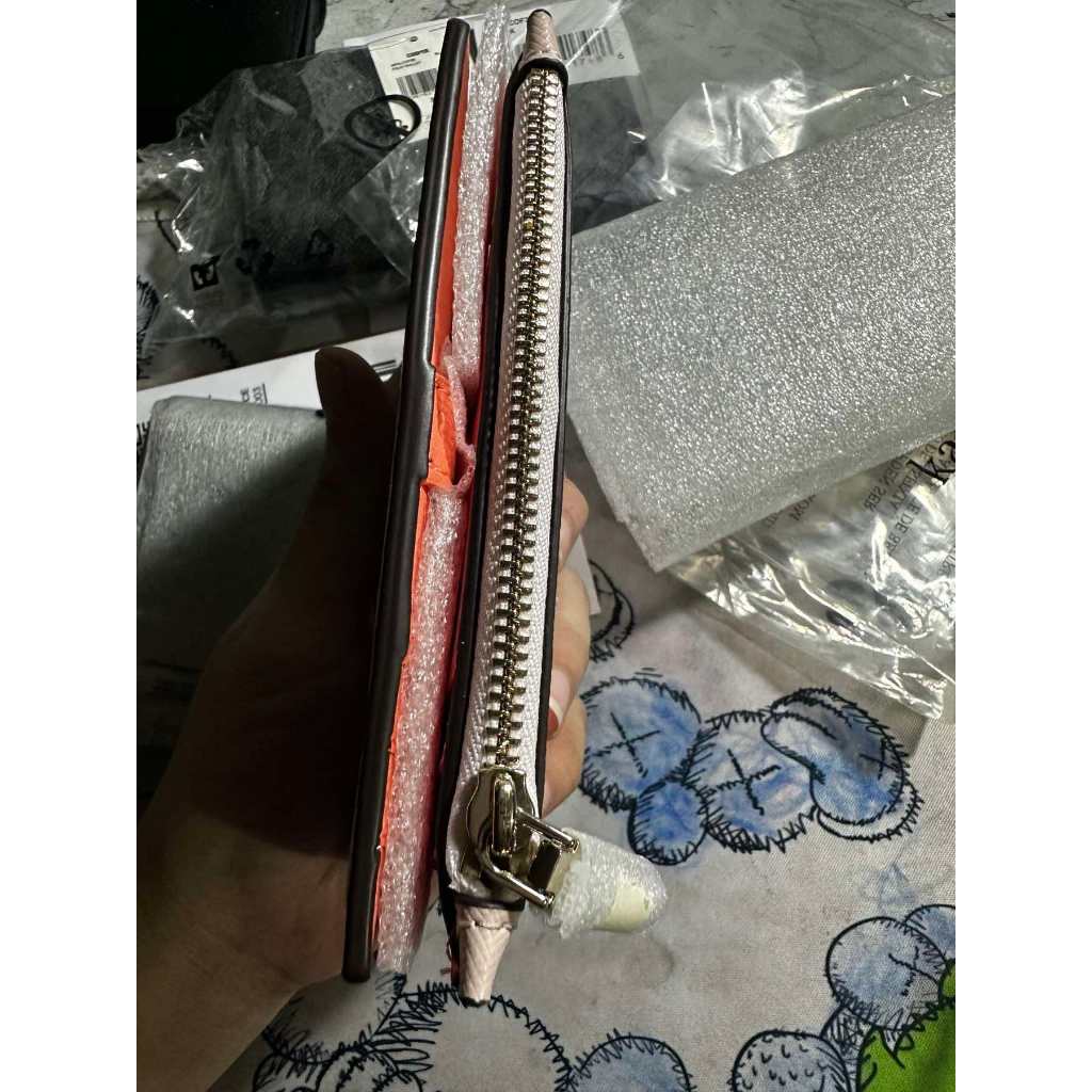 ORIG & IMPORTED KS RARE Tini Embellished Small Slim Bifold Wallet