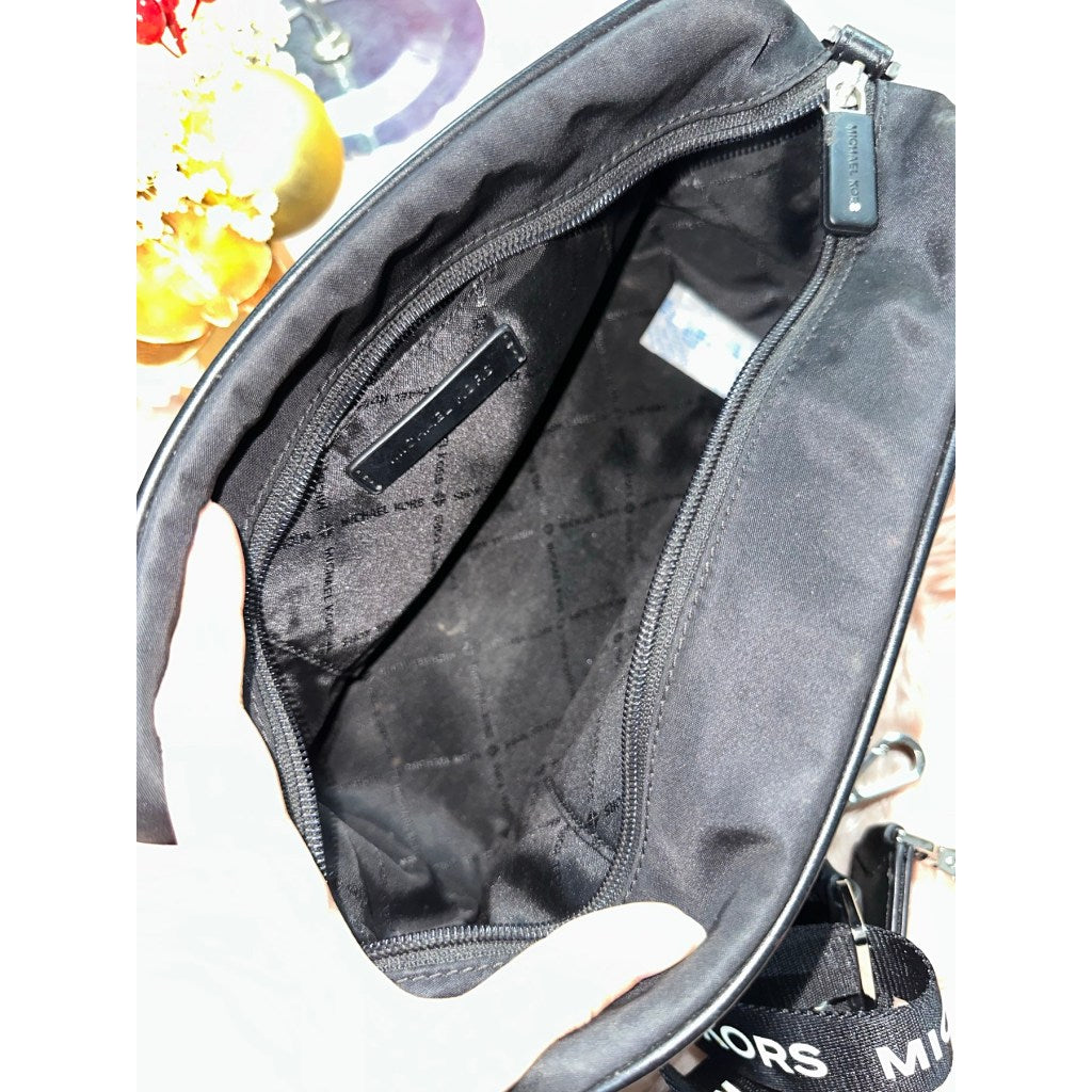 ORIG Preloved MK Medium Nylon Camera Bag Black