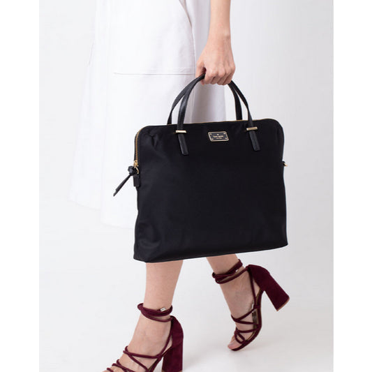 ORIG & IMPORTED KS Blake Avenue Laptop Nylon Black Bag
