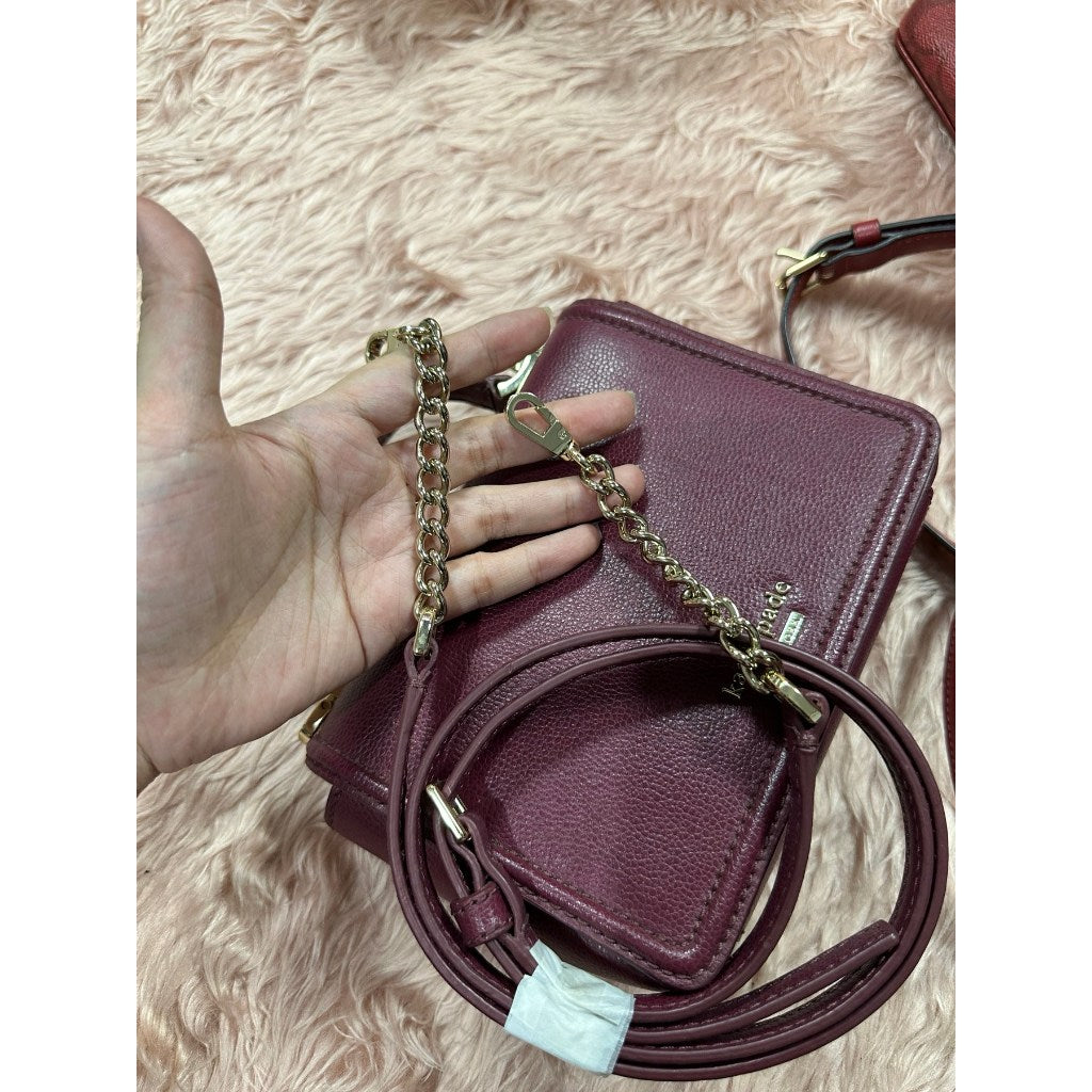 ORIG Preloved KS Patterson Drive Maisie Mini Red Bag