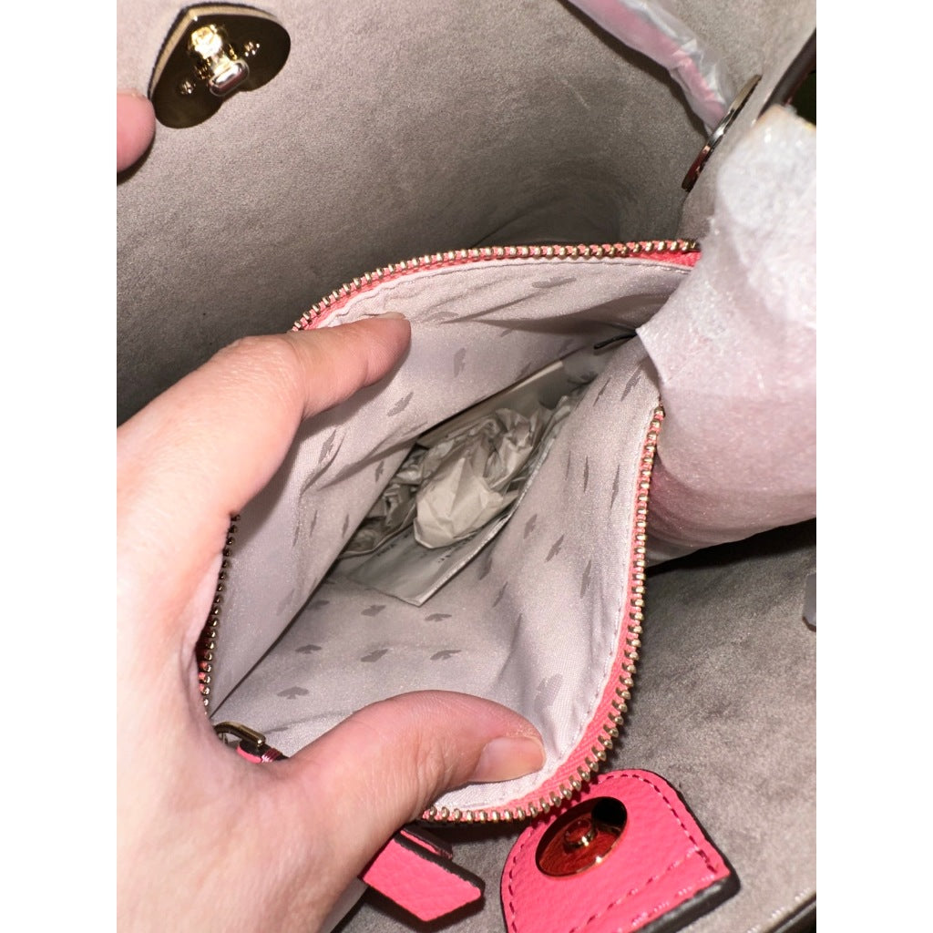 ORIG & IMPORTED KS Marti Large Bucket Bag Garden Pink