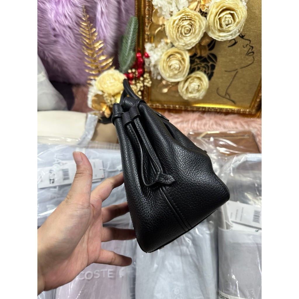 ORIG Preloved KS Dumpling Small Satchel Bag Black