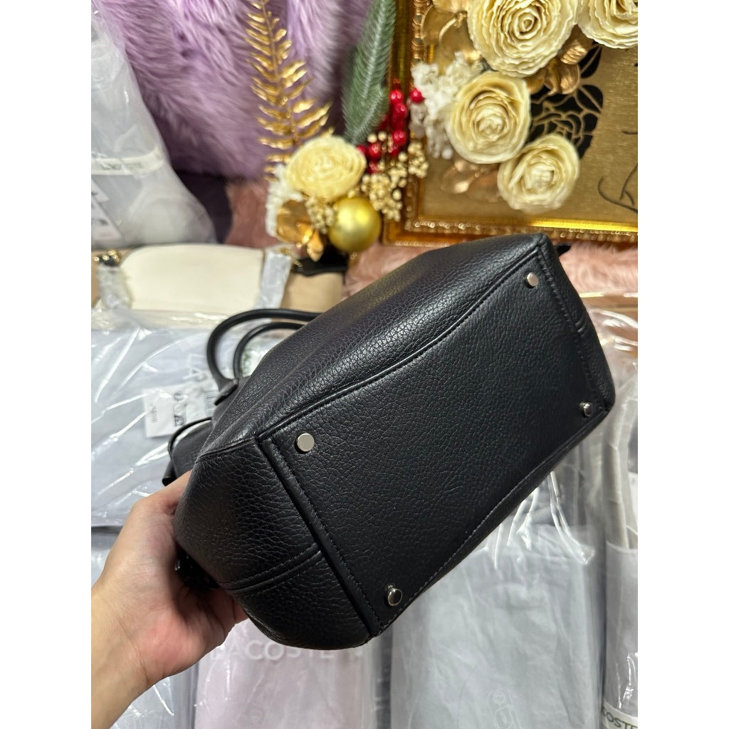 ORIG Preloved KS Dumpling Small Satchel Bag Black