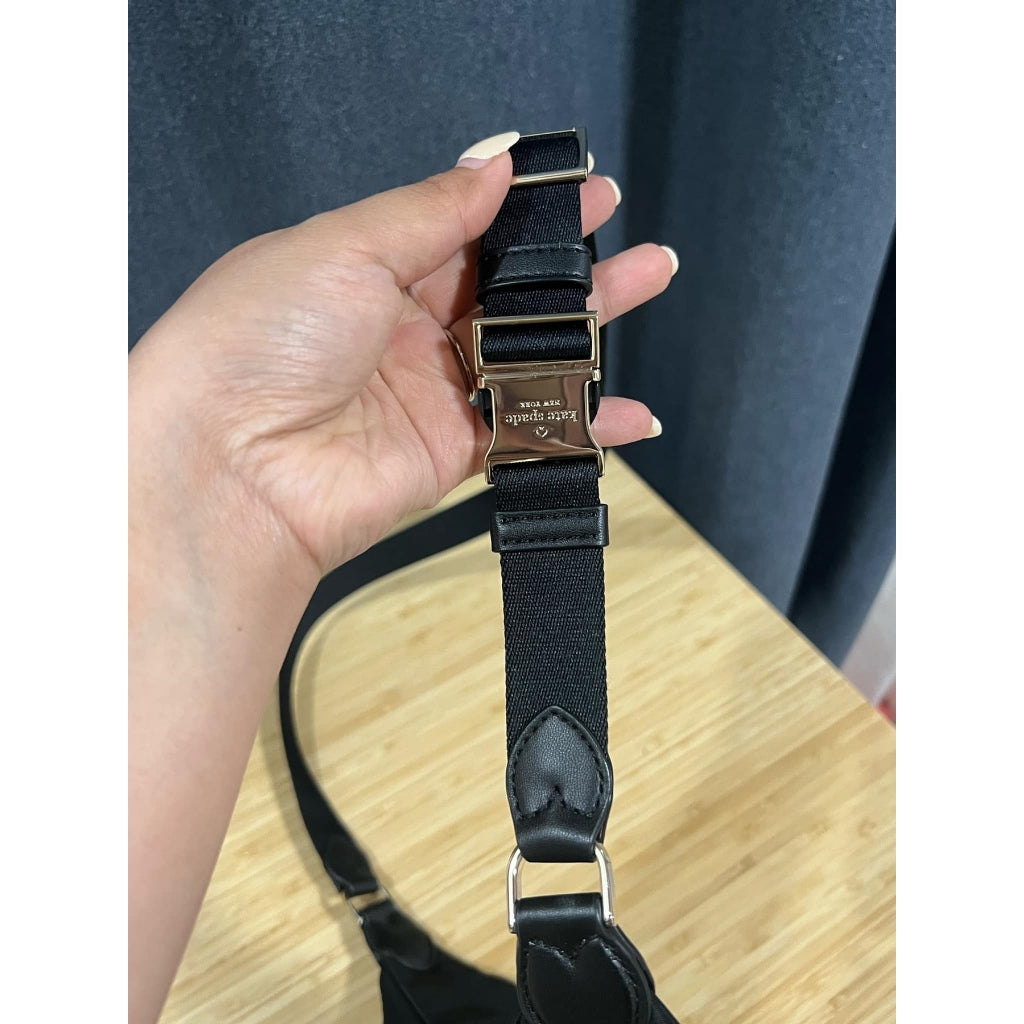ORIG & Imported KS Chelsea Nylon Belt Bag Black