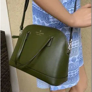 ORIG & IMPORTED KS Sadie Medium Dome Satchel Enchanted Green Bag